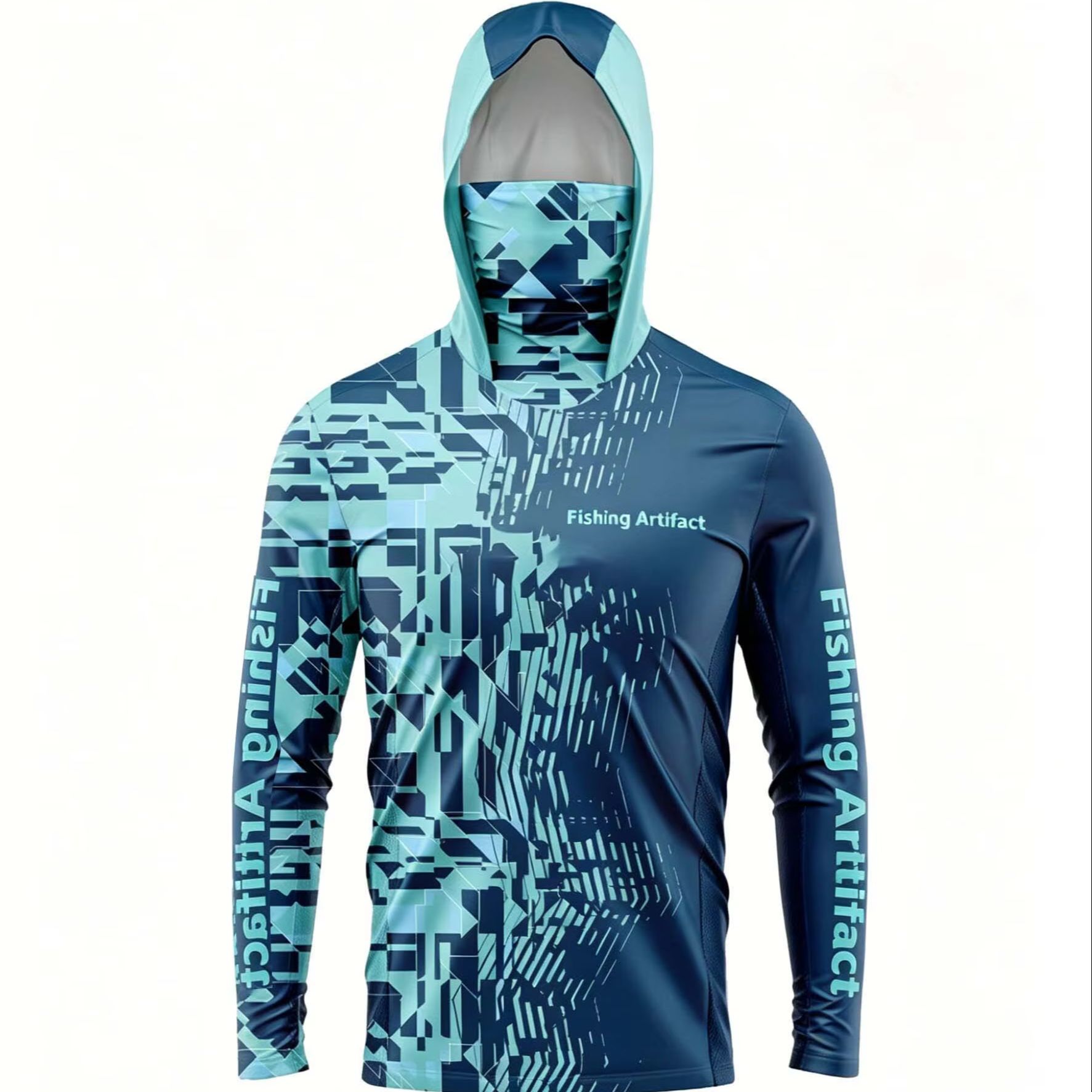 Men's Summer Fishing Hoodie, L - огляд і ціна Fishing Mask Sun Protection