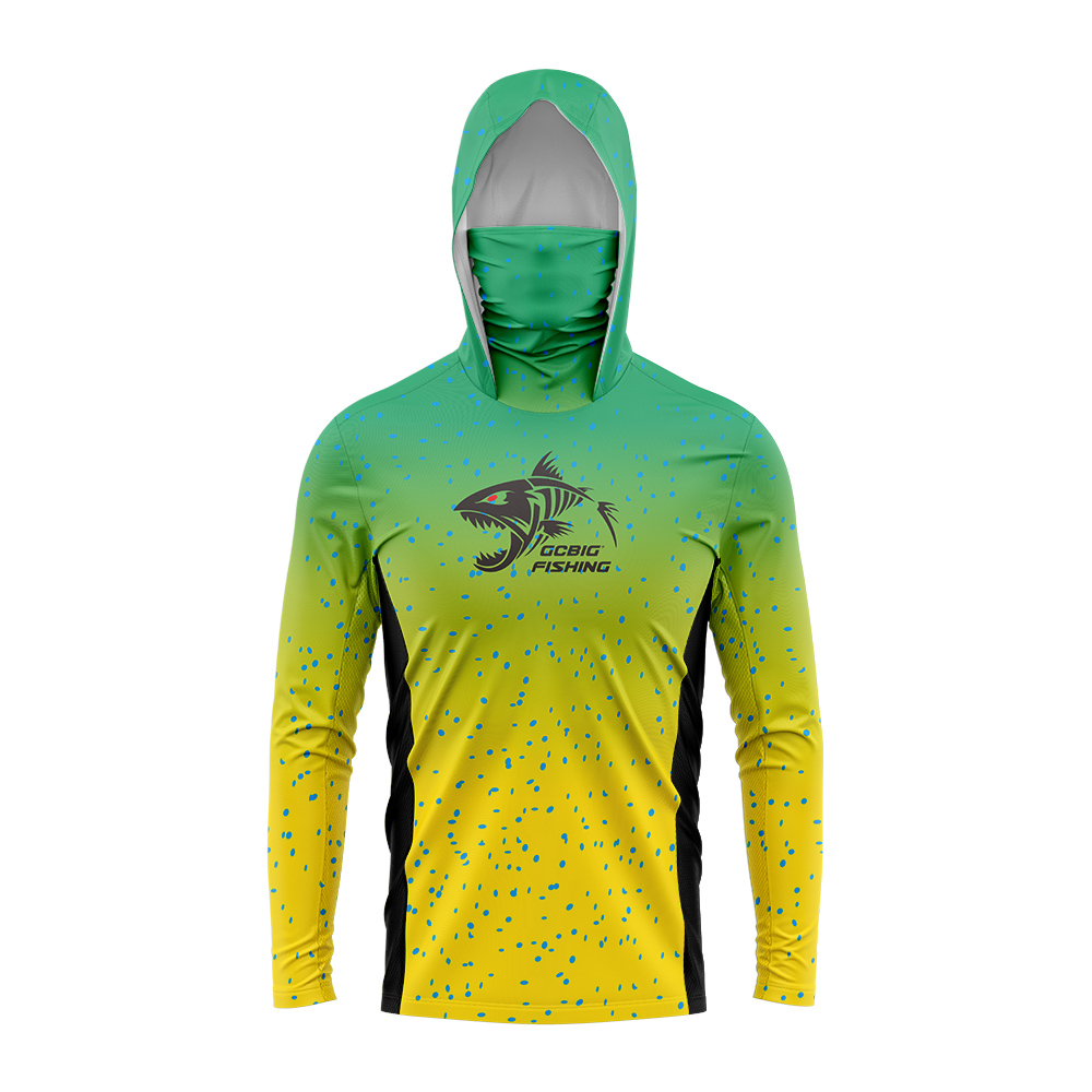 UPF50+ Hooded Fishing Shirt Bu - огляд і ціна Fishing Shirt Uv Protection