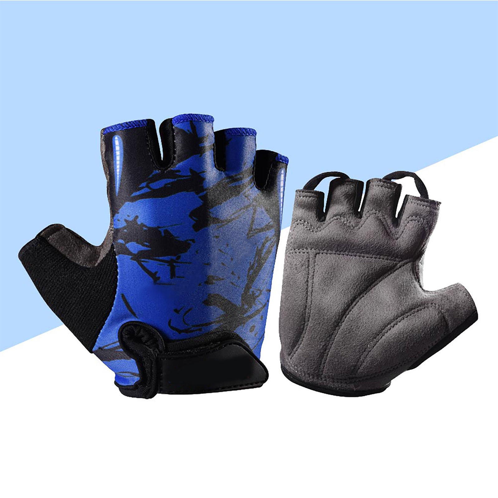 Kids Non Slip Half Finger Glov - огляд і ціна Fishing Gloves