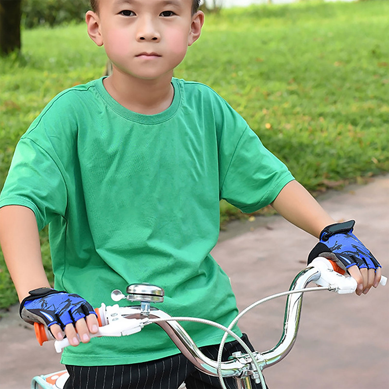 Kids Non Slip Half Finger Glov - огляд і ціна Fishing Gloves