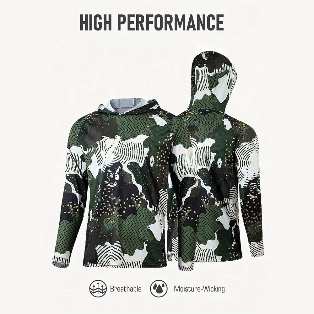 Fishing Apparel Men Hood Fishi - огляд і ціна Fishing Shirt Uv Protection