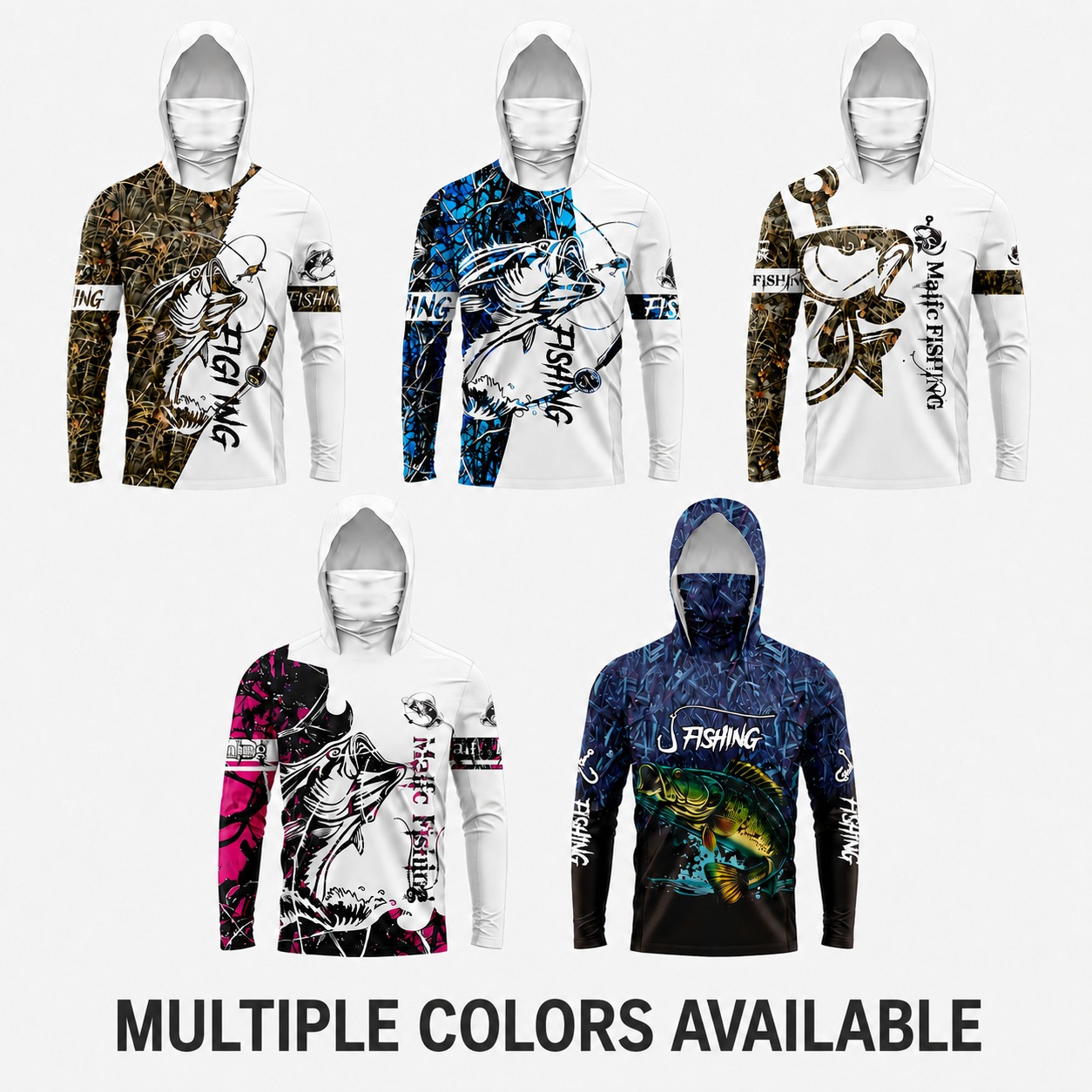 MALFC 1PC Men Hood Fishing Shi - огляд і ціна Fishing Shirt Uv Protection