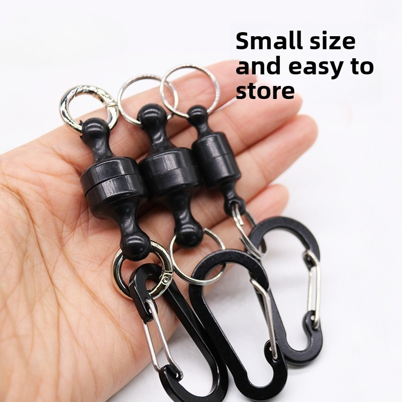 Black Magnetic Buckle Clip for - огляд і ціна Fishing Gloves