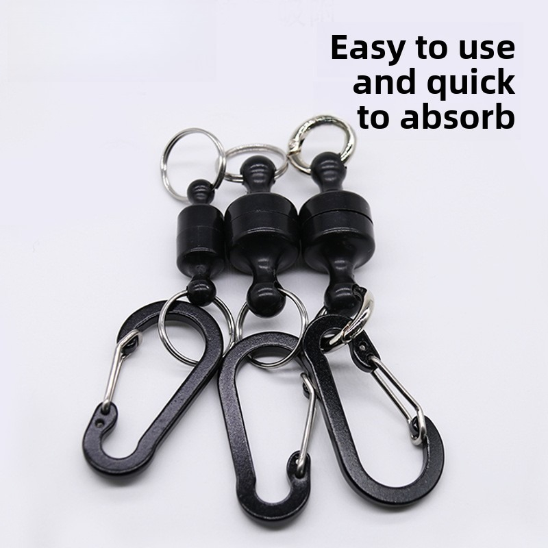 Black Magnetic Buckle Clip for - огляд і ціна Fishing Gloves