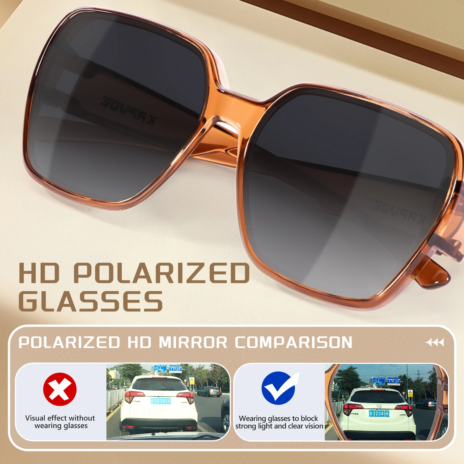 Kapvoe Shades Driving Fishing  - огляд і ціна Fishing Sunglasses Polarized