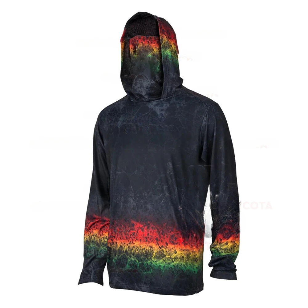 Men's Fishing Hoodie Shirts UP - огляд і ціна Fishing Mask Sun Protection