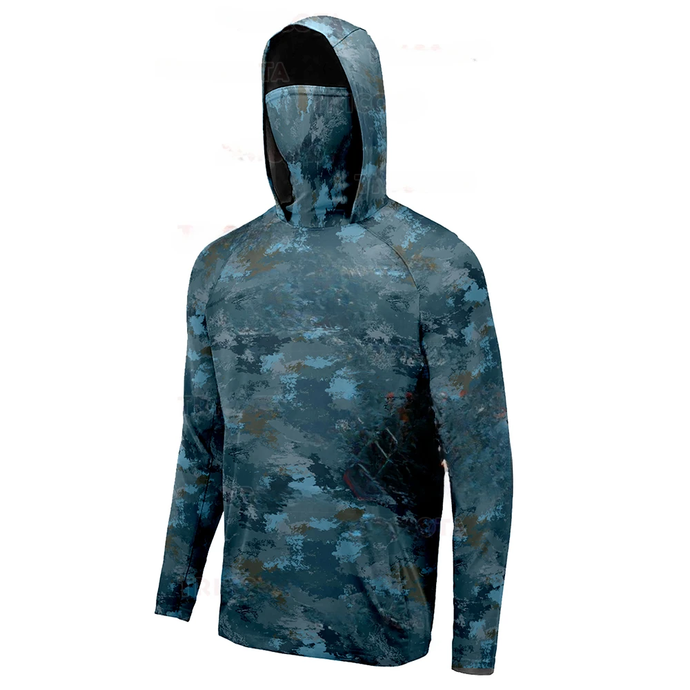 Men's Fishing Hoodie Shirts UP - огляд і ціна Fishing Mask Sun Protection