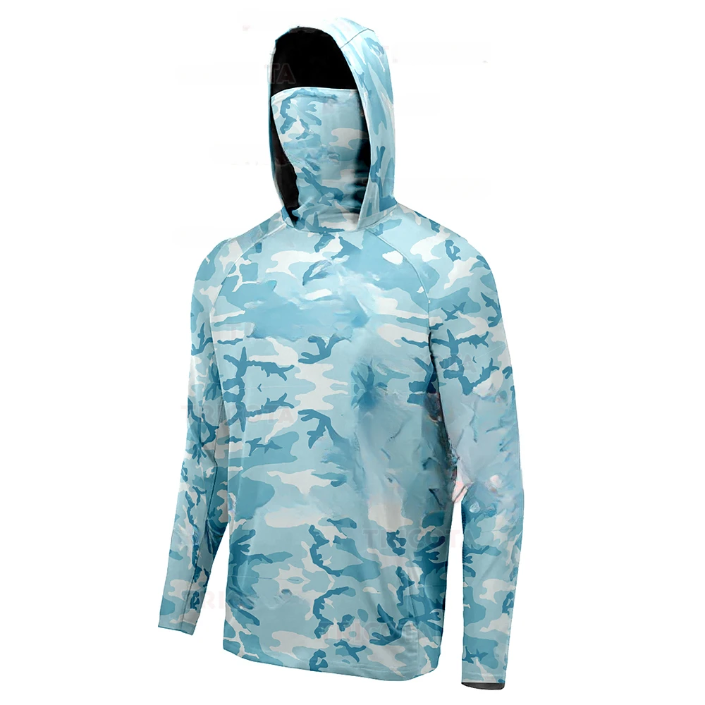 Men's Fishing Hoodie Shirts UP - огляд і ціна Fishing Mask Sun Protection
