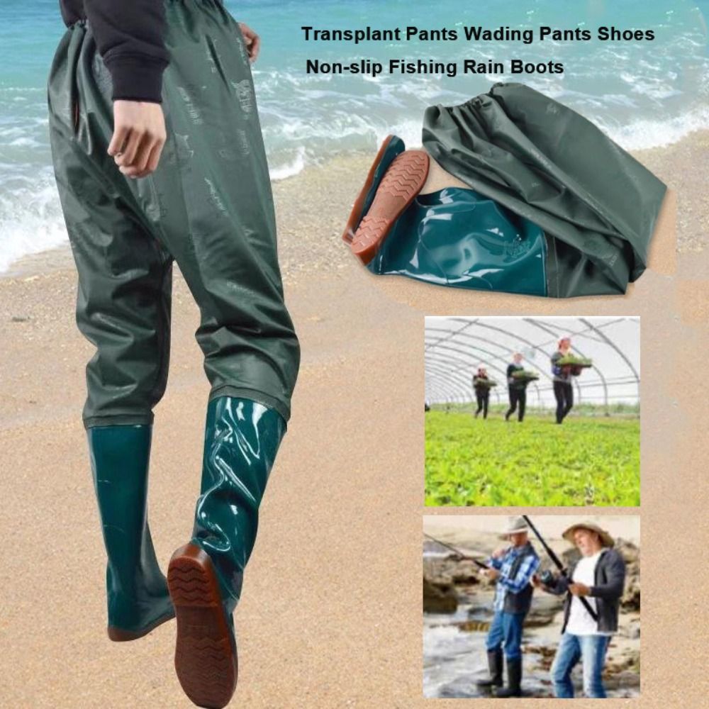 Plastic PVC Transplant Pants W - огляд і ціна Fishing Pants Waterproof